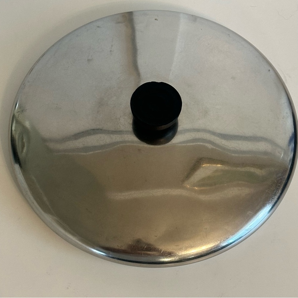 VTG Revere Ware 12” Replacement Lid Only for Skillet Stock Pot 11-3/4" Inner - Picture 2 of 5